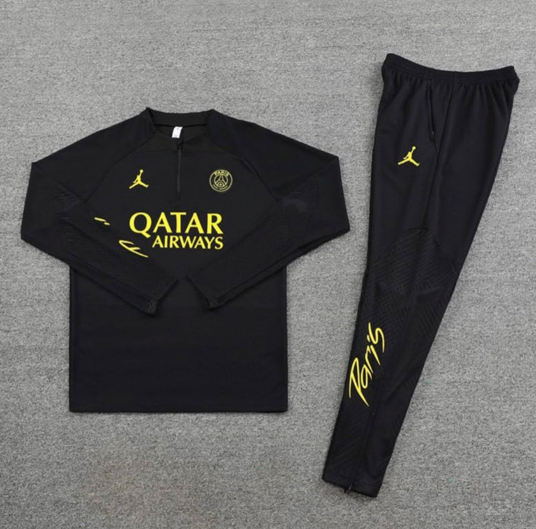 Black and Gold - Paris Tracksuit