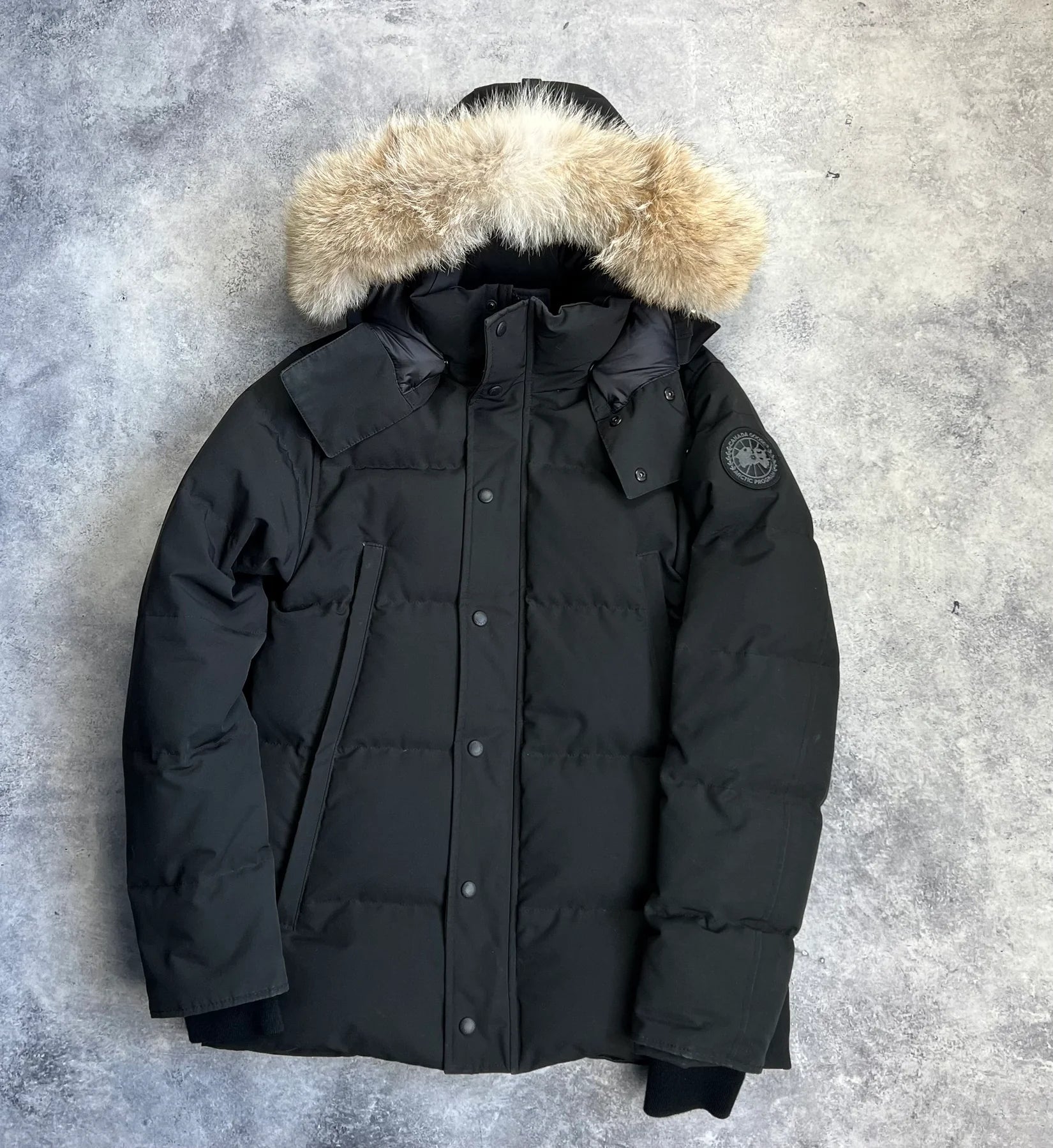 Canada goose black label Wyndham parka