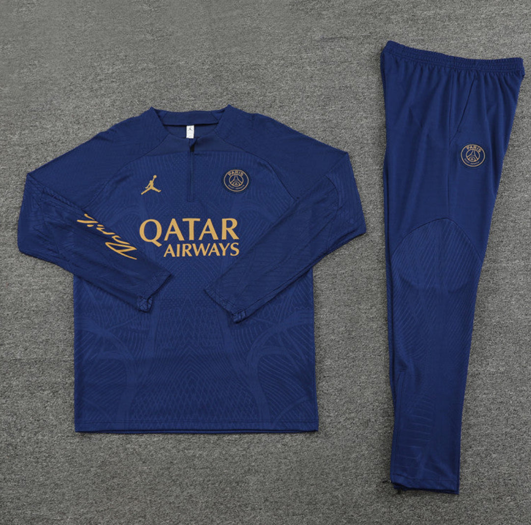 Blue / Gold - Paris Tracksuit