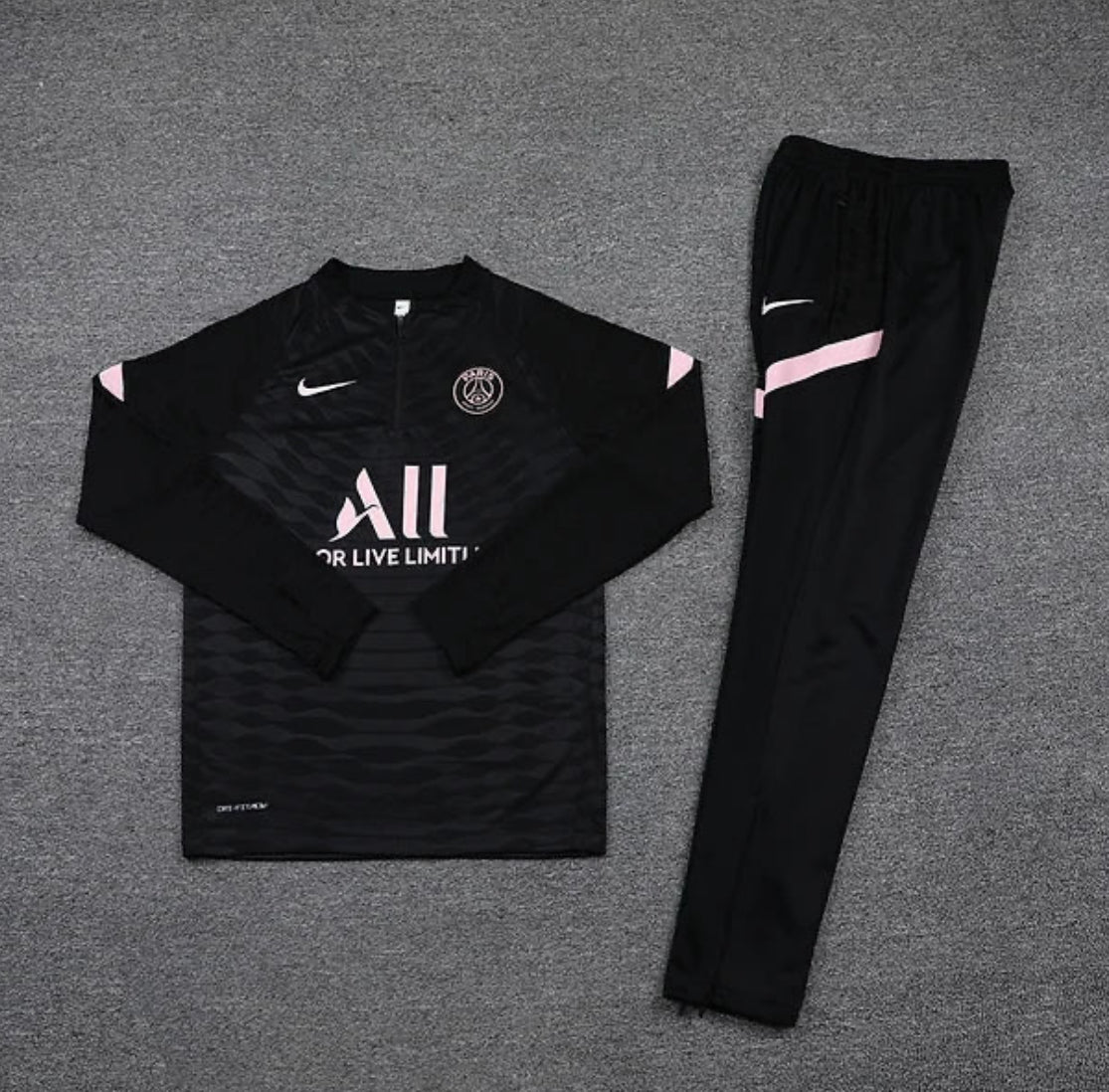 Black / Pink - Paris Tracksuit