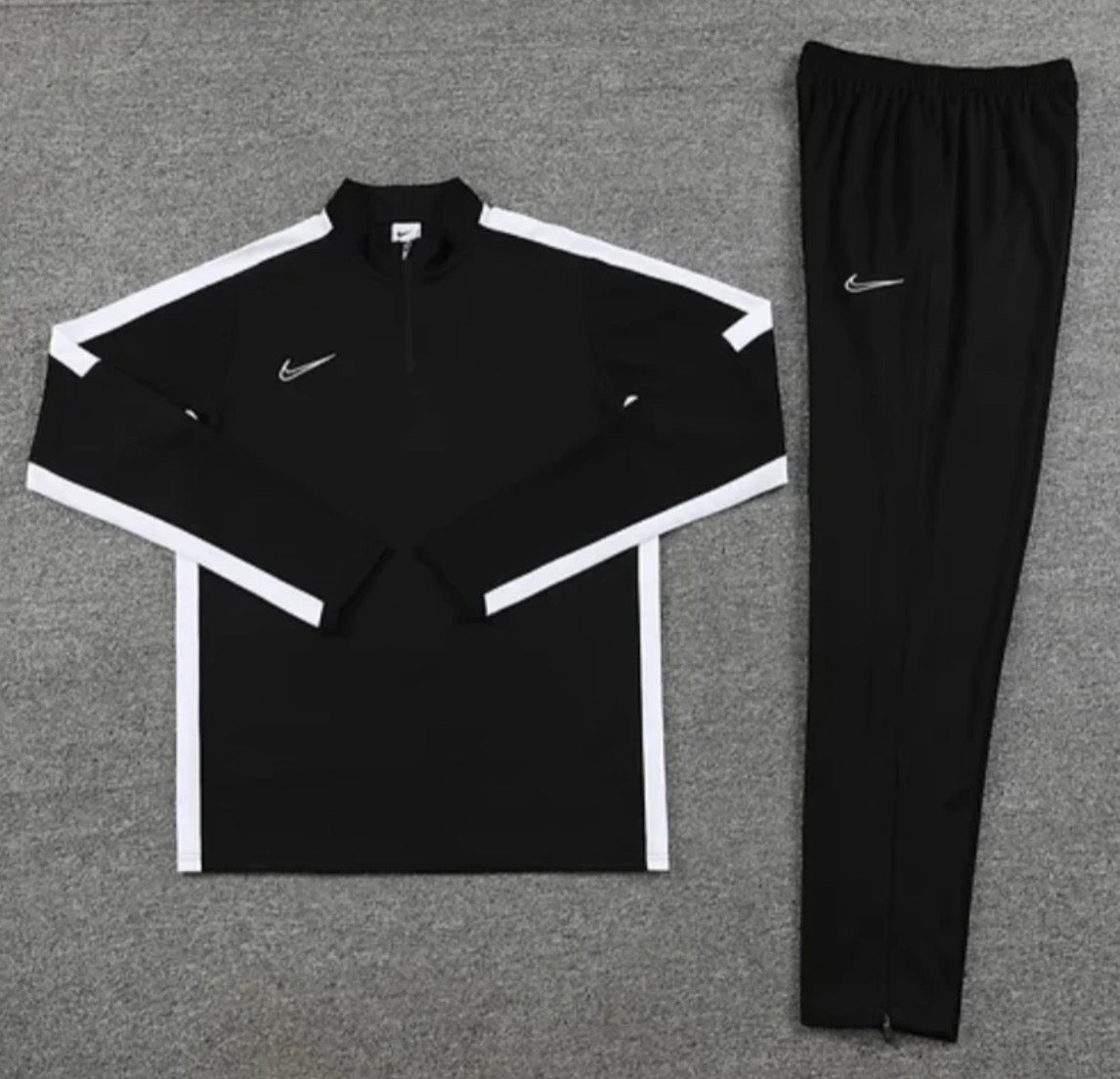 Dri-Fit Striped Drill Academy Set - Black
