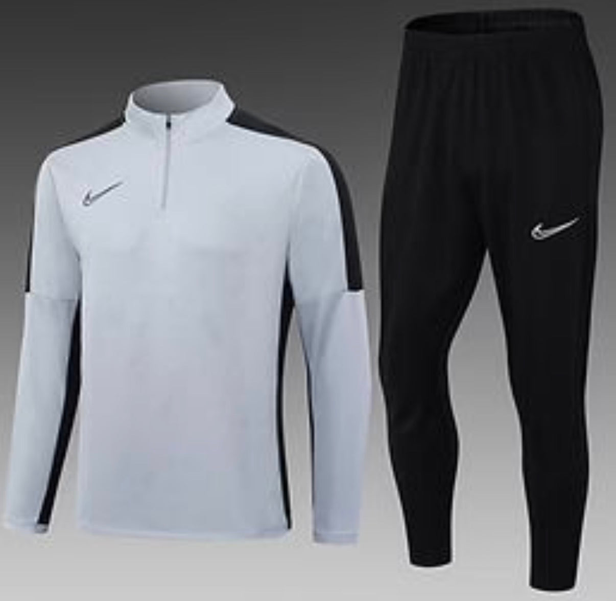 Dri-Fit Striped Drill Academy Set - Grey