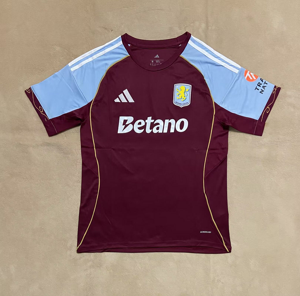 2025/2026 Aston Villa Home Football Shirt