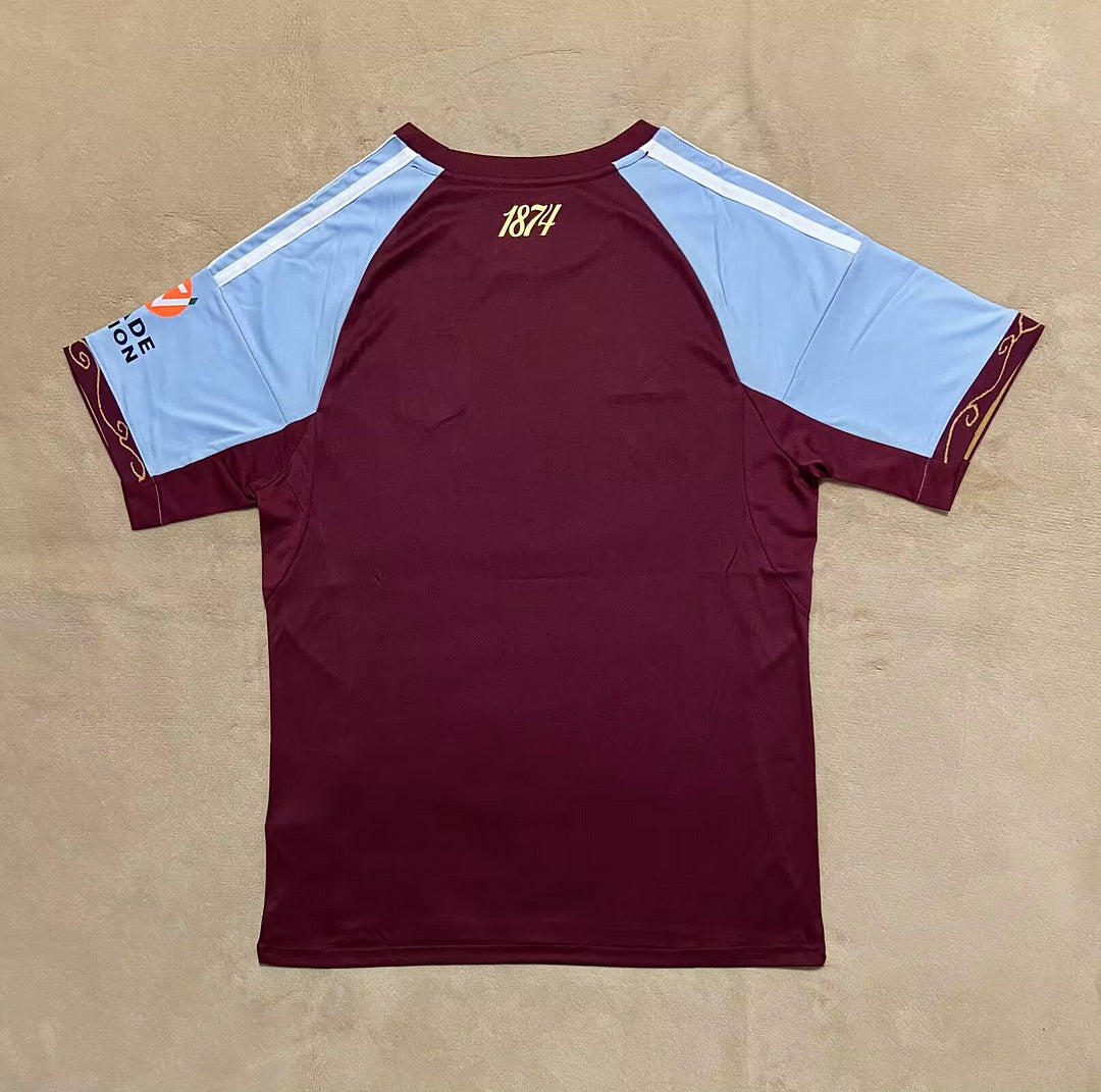2025/2026 Aston Villa Home Football Shirt