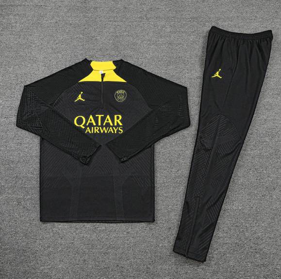 Black / Yellow - Paris Tracksuit